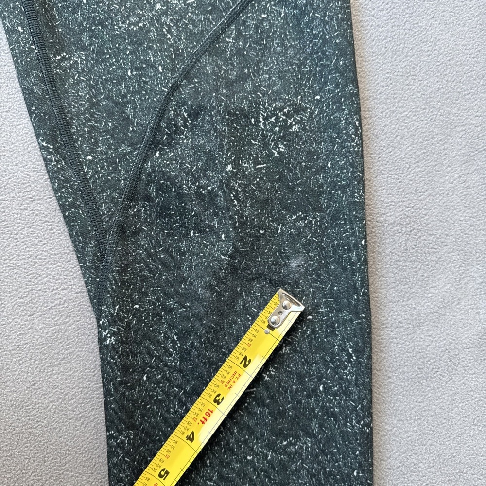 Patagonia Centered Tights Womens Medium Green Speckle Stretch Active STY21961 - Picture 12 of 14